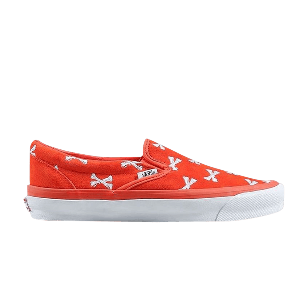 Кроссовки WTAPS x Vans OG Classic Slip-On LX 'Bones - Orange'