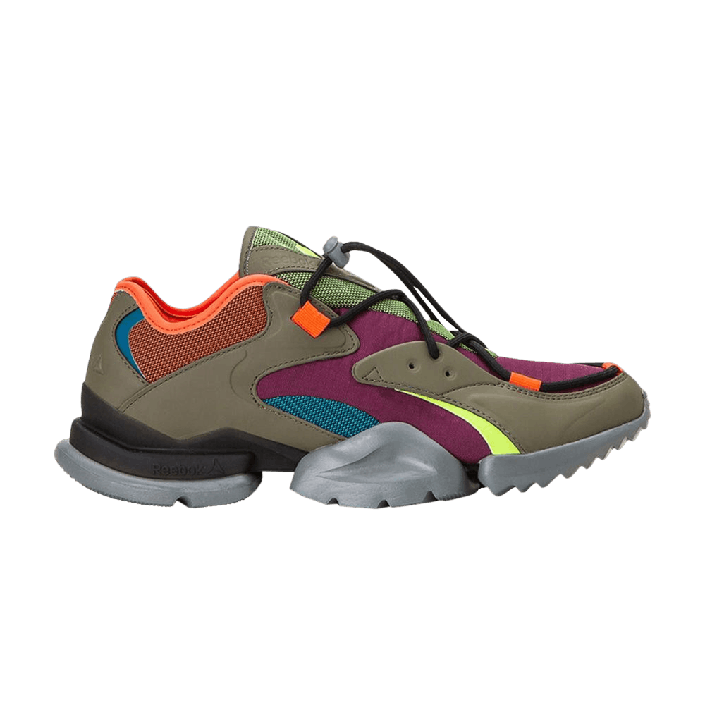 Кроссовки Reebok Run.R 96 TR 'Modern Olive Orange Lime'