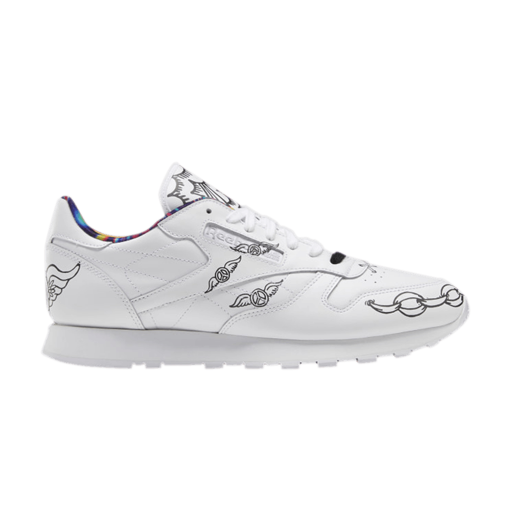 Кроссовки Reebok Classic Leather 'International Peace Day'
