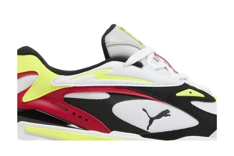 Кроссовки Puma RS-Fast 'Limits - White Safety Yellow'