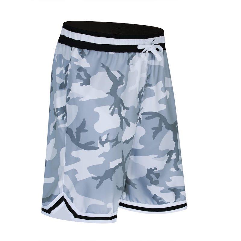 Баскетбольные шорты Daiong Grey Camouflage Cut Shorts