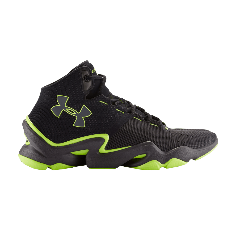 Кроссовки Under Armour SpeedForm Phenom 'Coal Bright Yellow'