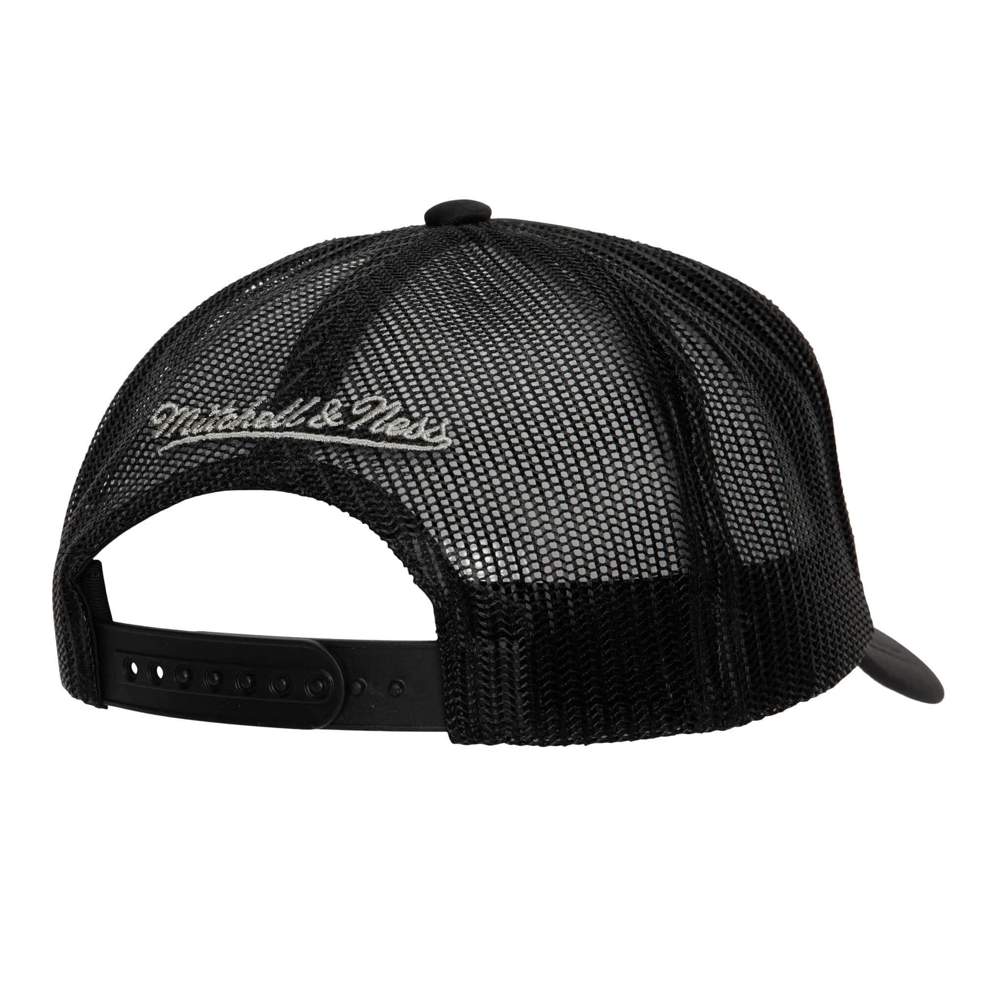 Бейсболка Mitchell & Ness Puff The Magic Trucker Snapback HWC Brooklyn Nets Hat