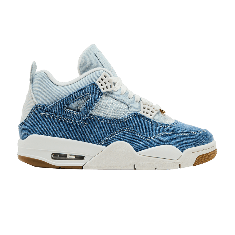 Кроссовки Wmns Air Jordan 4 Retro TEX 'Worn Blue Denim'