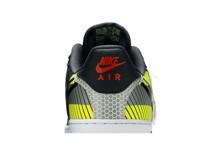 Кроссовки 3M x Nike Air Force 1 React LX 'Anthracite Volt'