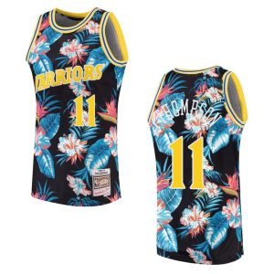 mens-warriors-klay-thompson-floral-fashion-jersey-black-300x300