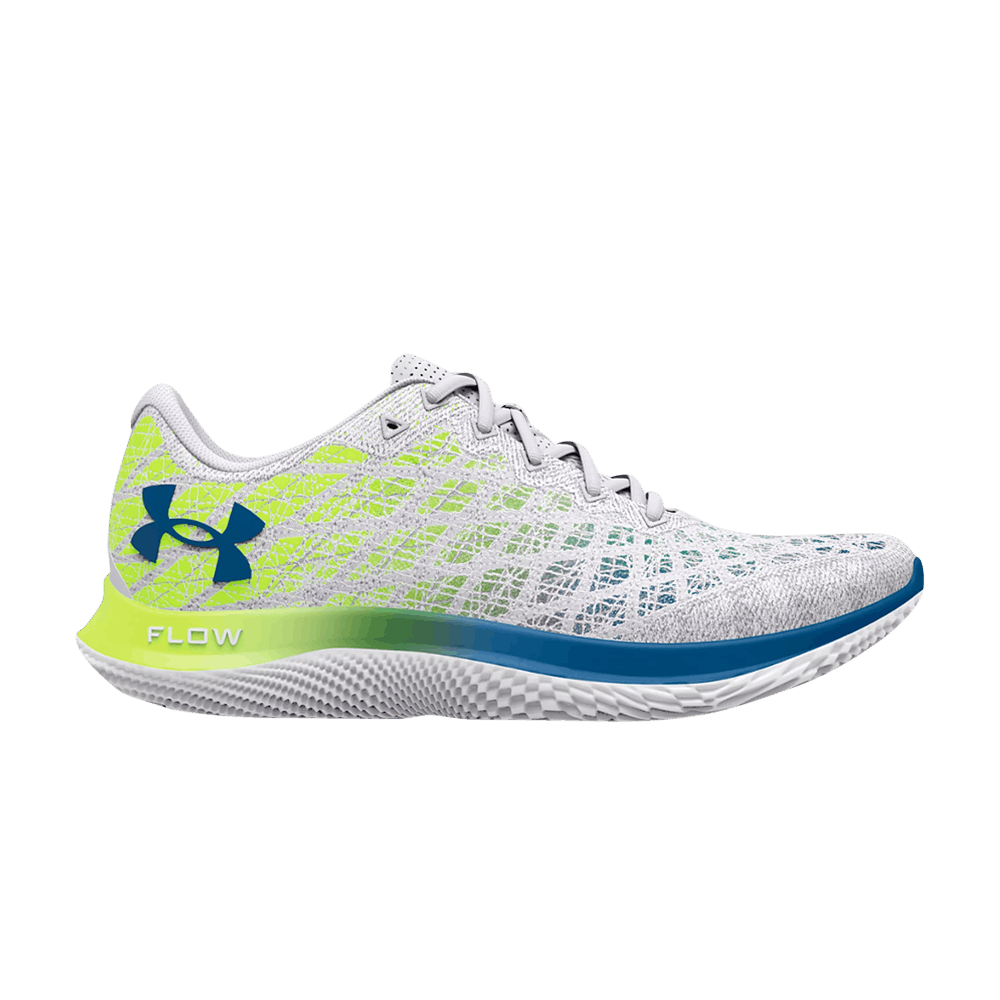 Кроссовки Under Armour Flow Velociti Wind 2 'White High Vis Yellow'