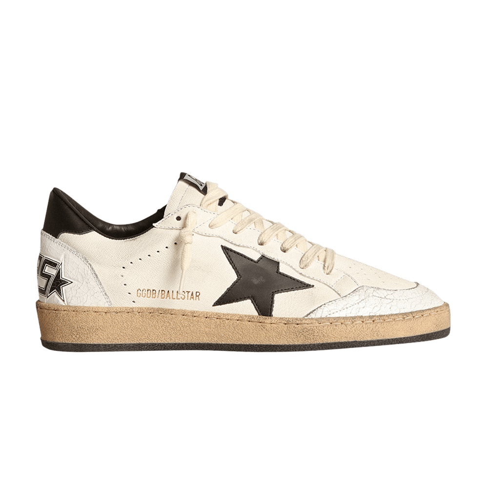 Кроссовки Golden Goose Ball Star 'White Black'