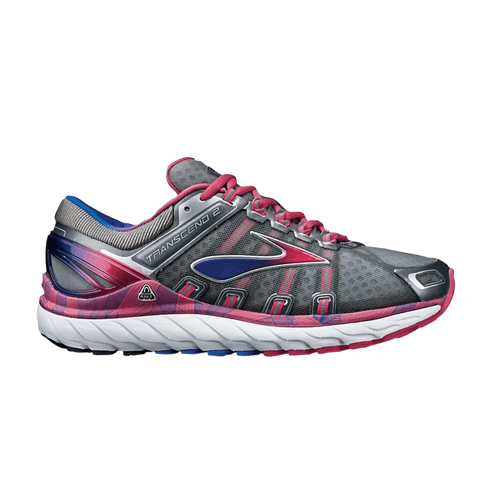 Кроссовки Brooks Wmns Transcend 2 'Metallic Charcoal Raspberry'