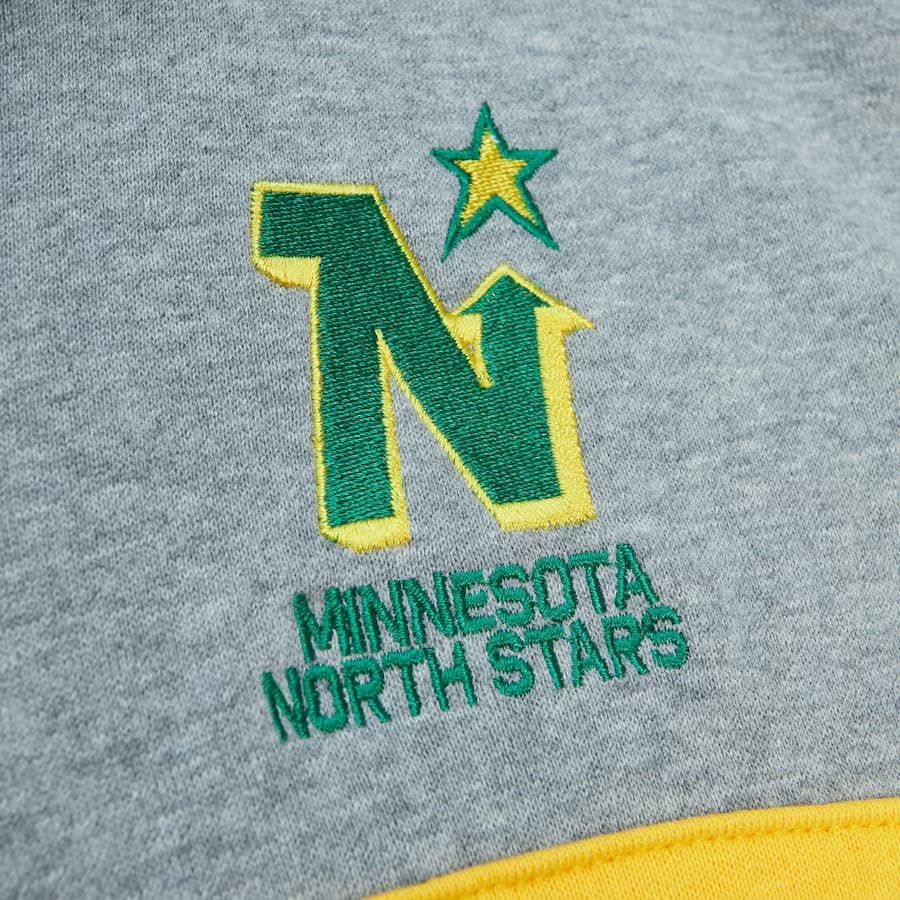 Худи Mitchell & Ness Kelly Green Minnesota North Stars Head Coach Pullover Hoodie