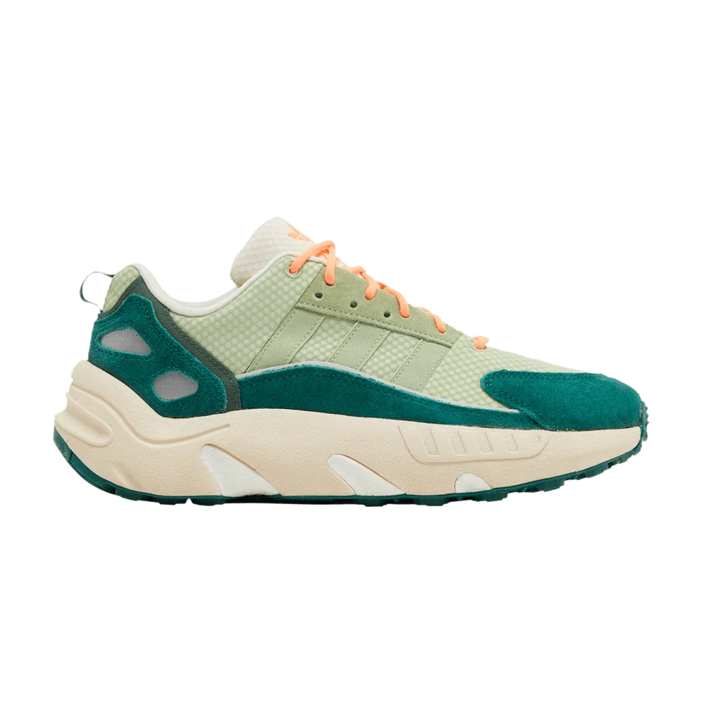 Krossovki-Adidas-ZX-22-Boost-Ecru-Tint-Core-Green