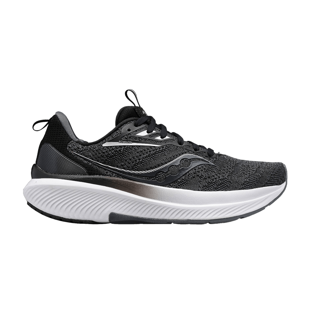 Кроссовки Saucony Echelon 9 Extra Wide 'Black White'
