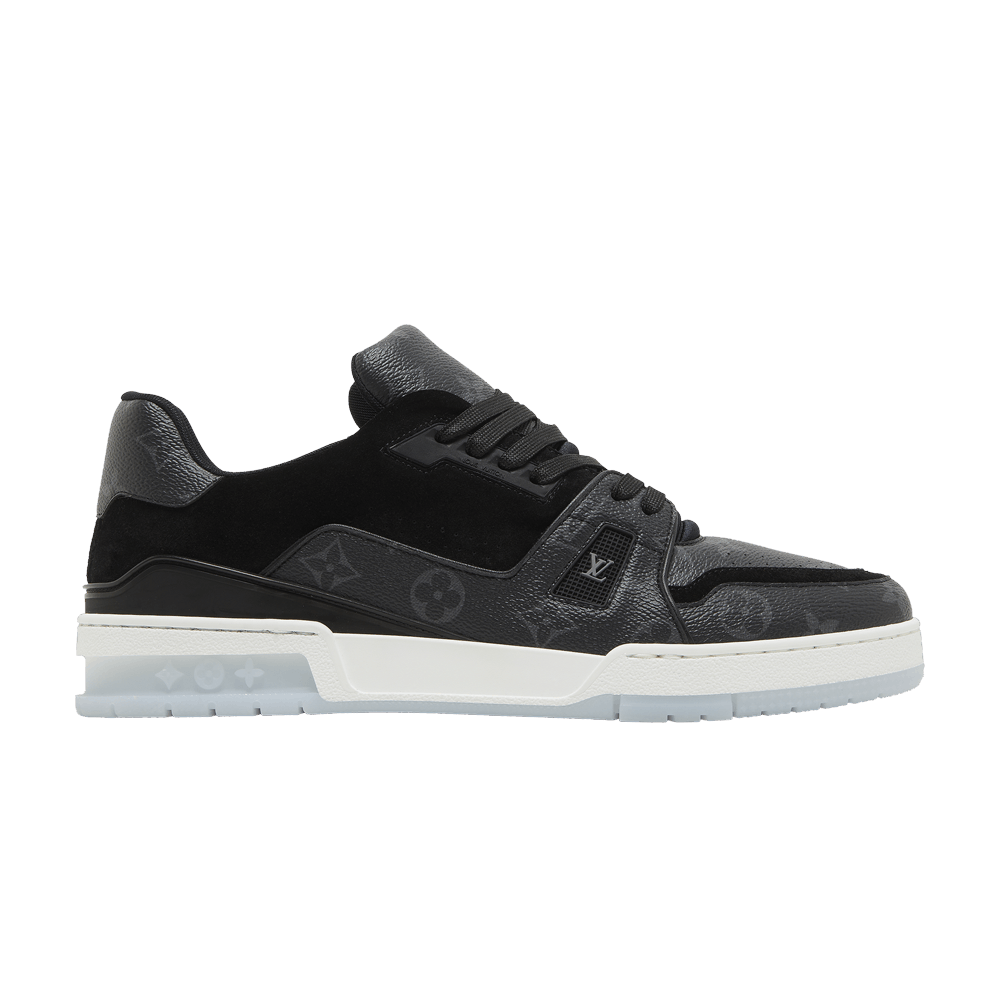 Кроссовки Louis Vuitton Trainer Low 'Black Monogram'
