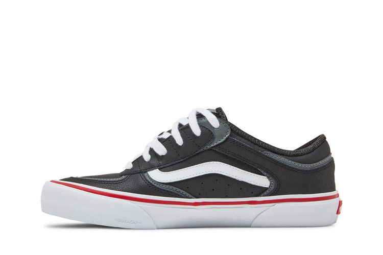 Кроссовки Vans Rowley 'Black White Red'