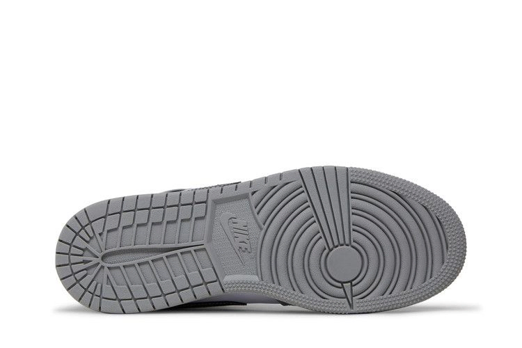 Кроссовки Air Jordan 1 Mid GS 'Light Smoke Grey'