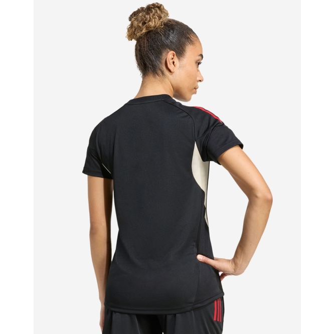 Женское тренировочное джерси Liverpool FC adidas Womens 25/26 Domestic Short Sleeve Top Black