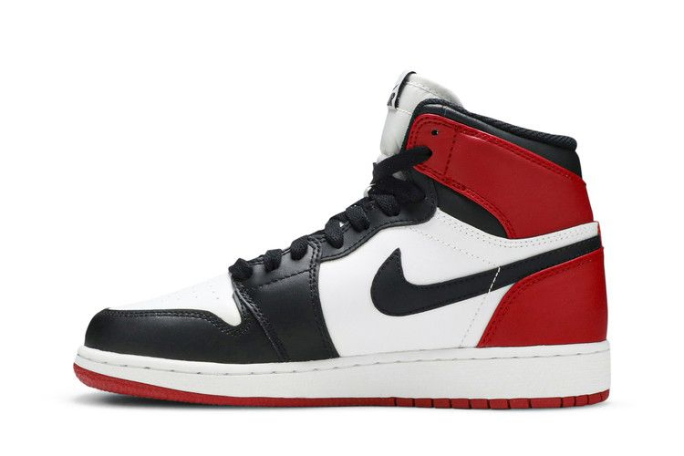 Кроссовки Air Jordan 1 Retro High OG GS 'Black Toe' 2013