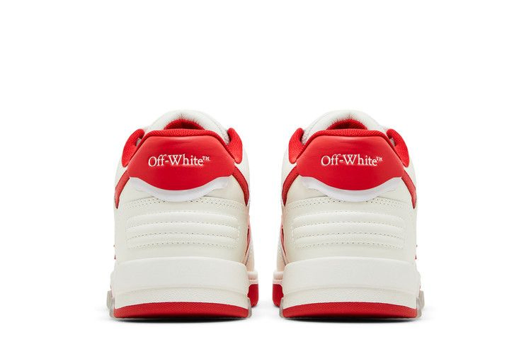 Кроссовки Off-White Out of Office Low 'White Red'