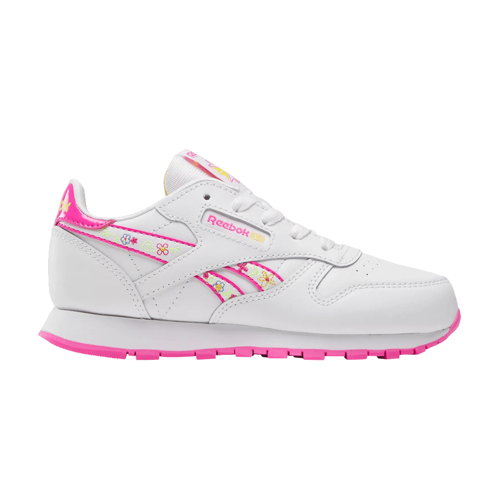 Кроссовки Reebok Classic Leather Little Kid 'Floral'