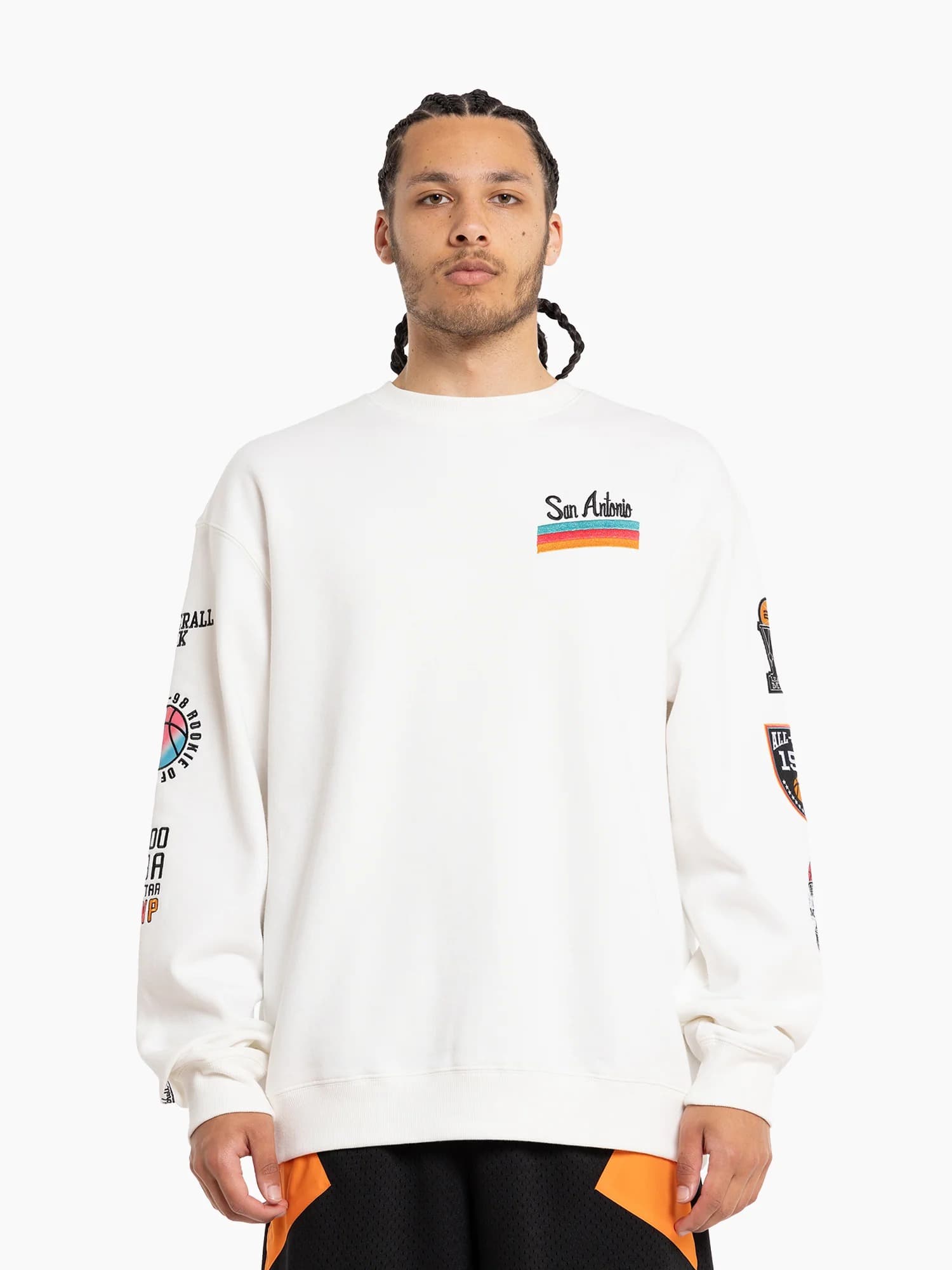 Футболка Mitchell & Ness San Antonio Accolade NBA Crewneck
