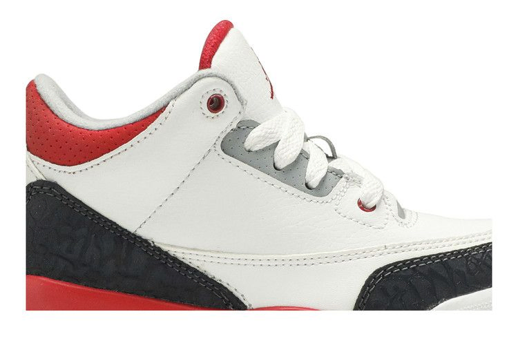 Кроссовки Air Jordan 3 Retro PS 'White Fire Red' 2013
