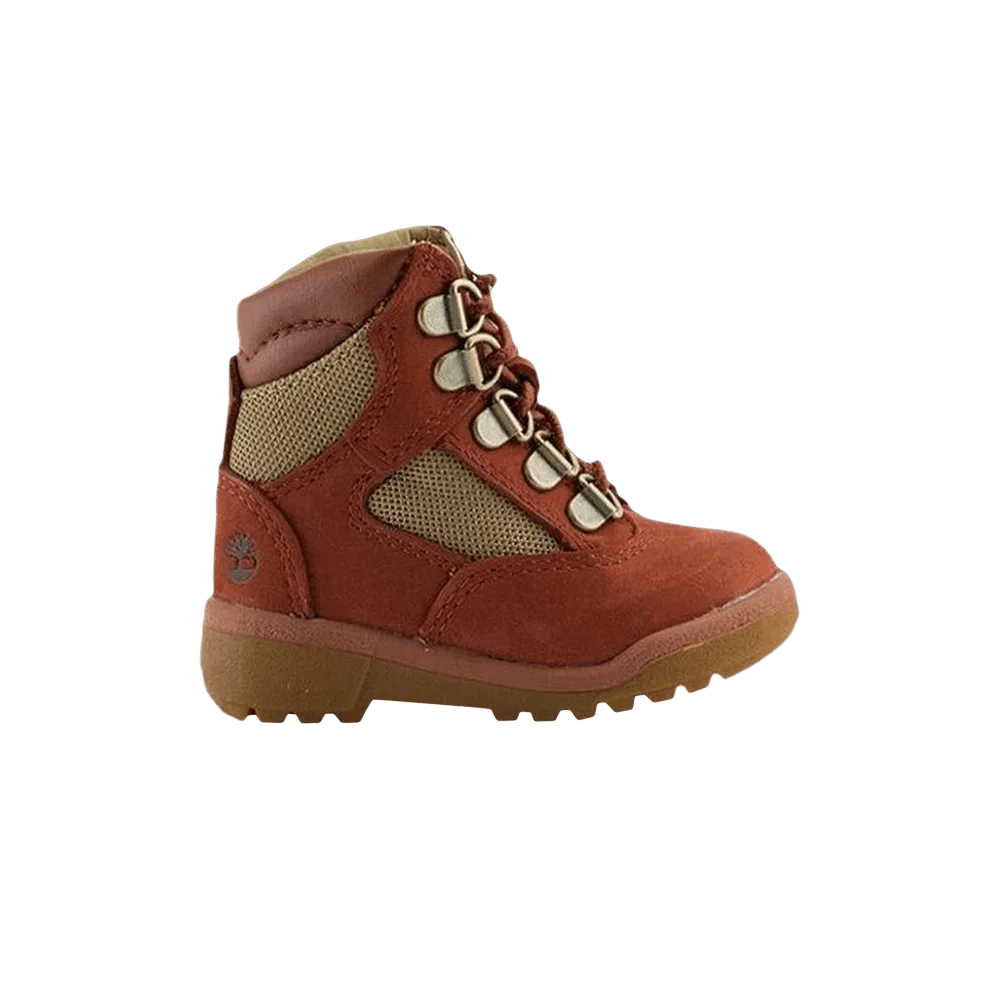 Krossovki-Timberland-Field-Boot-Toddler-Rust