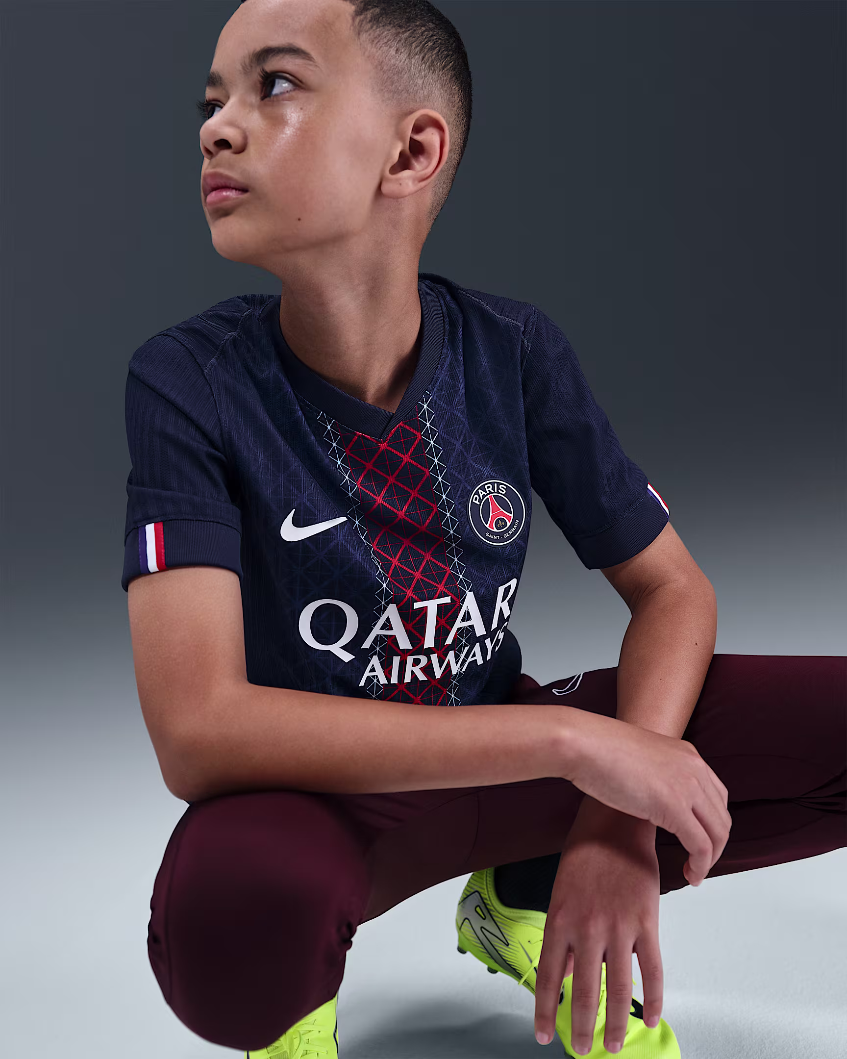 Детское футбольное джерси Paris Saint-Germain 2025/26 Match Home