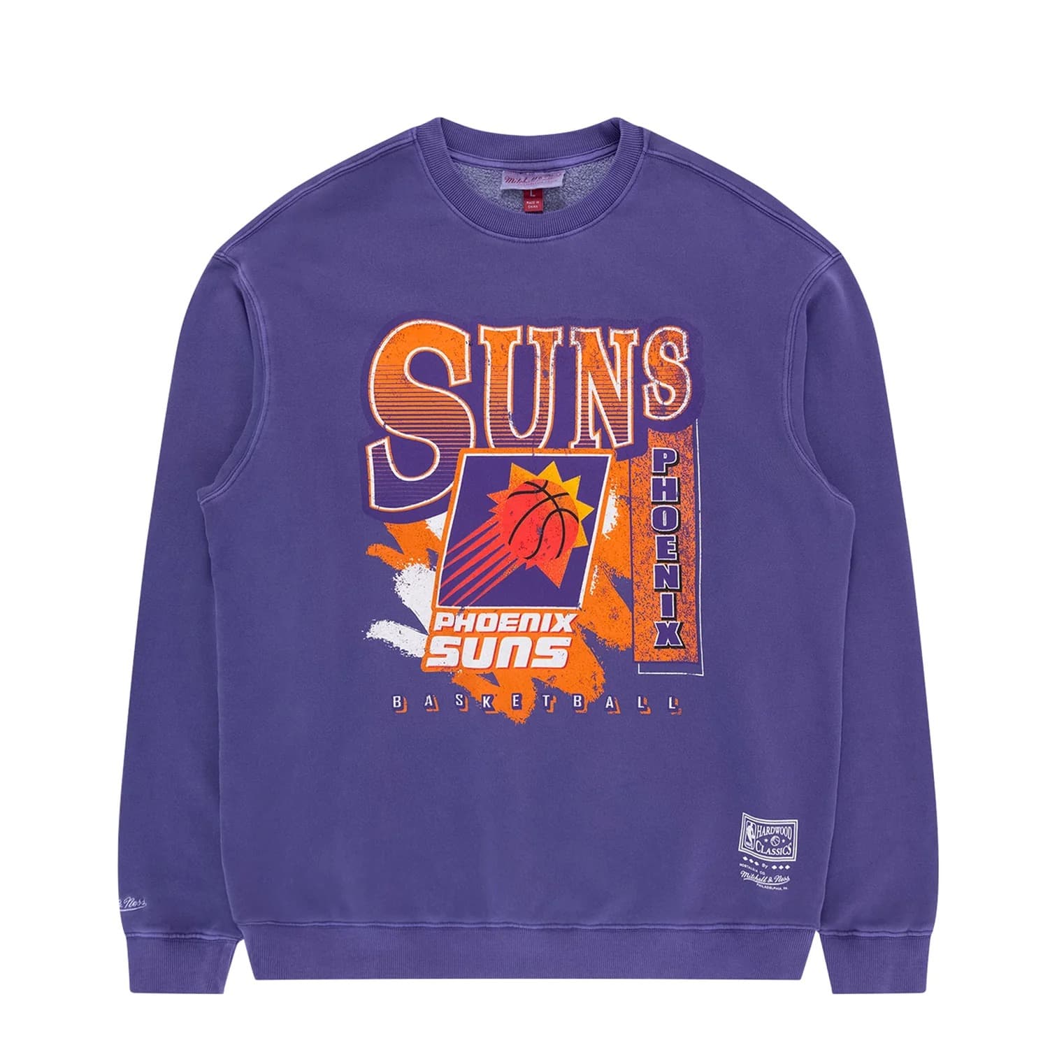 Футболка Mitchell & Ness Phoenix Suns Paint Brush NBA Crew Neck Jumper