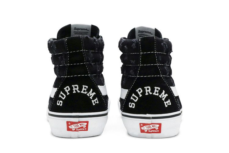 Supreme x Vans Sk8-Hi 'Black Hole Punch Denim'