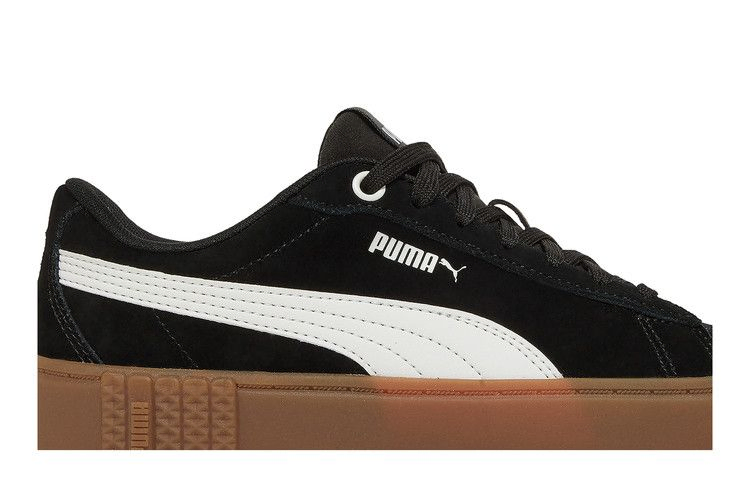 Кроссовки Puma Wmns Smash Platform v2 Suede 'Black Gum'