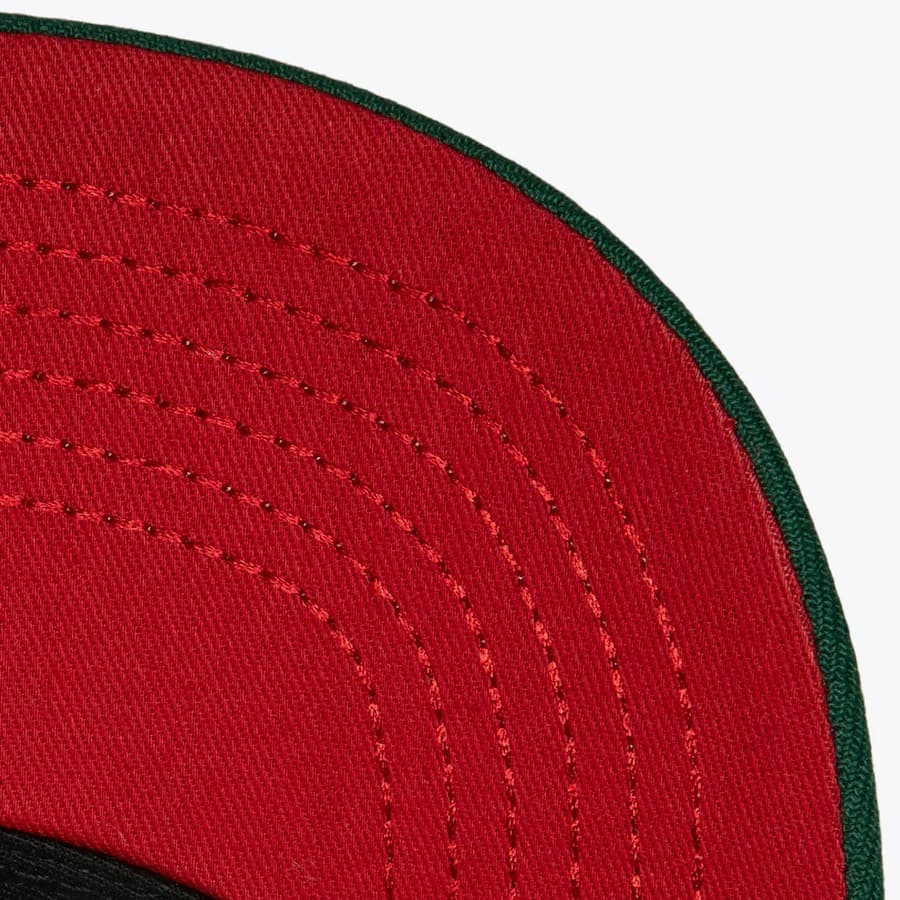 Бейсболка Mitchell & Ness Green Minnesota Wild Retrodome Pro Snapback Hat