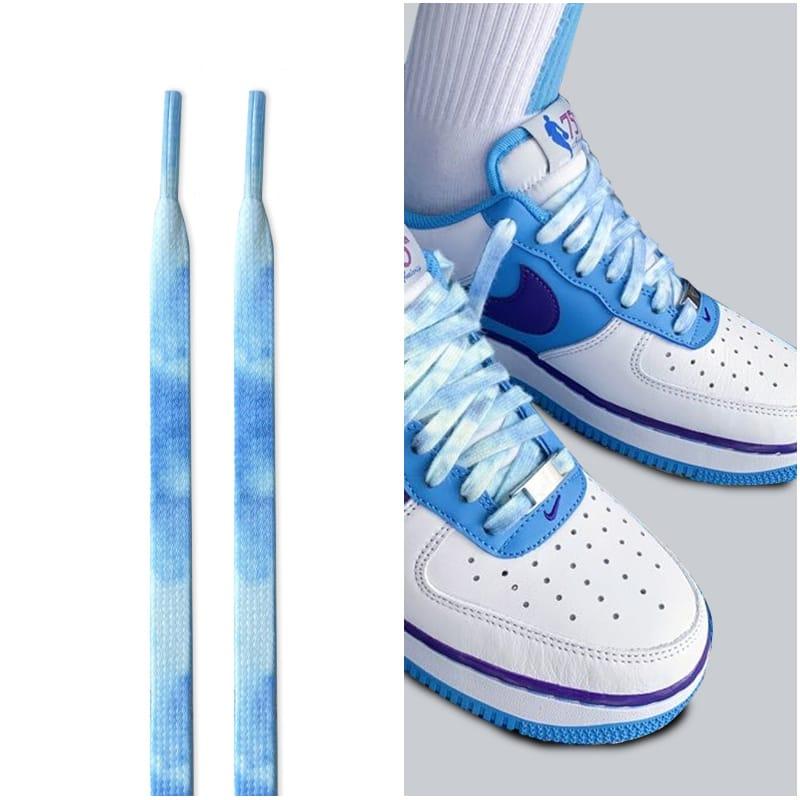 Шнурки Gorilla Guard Air Force 1 Lakers Sky Blue Laces