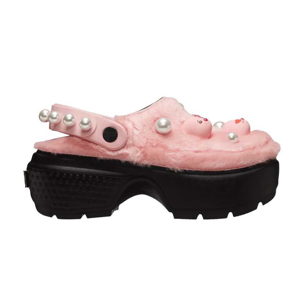 Сабо Loopy Zanmang x Crocs Stomp Clog 'Pink'
