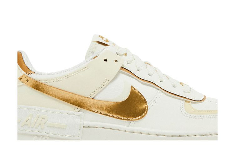 Кроссовки Nike Wmns Air Force 1 Shadow 'Sail Metallic Gold'