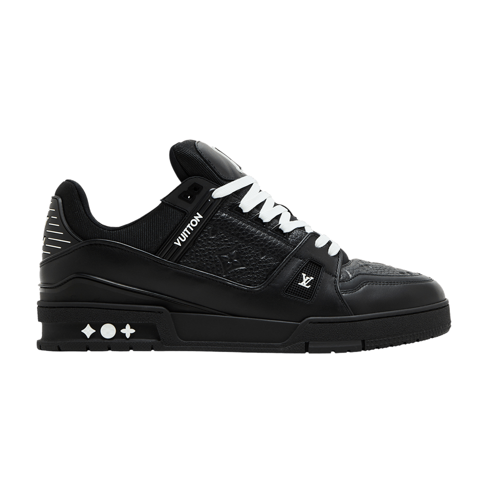 Кроссовки Louis Vuitton Trainer 'Embossed Monogram - Black'