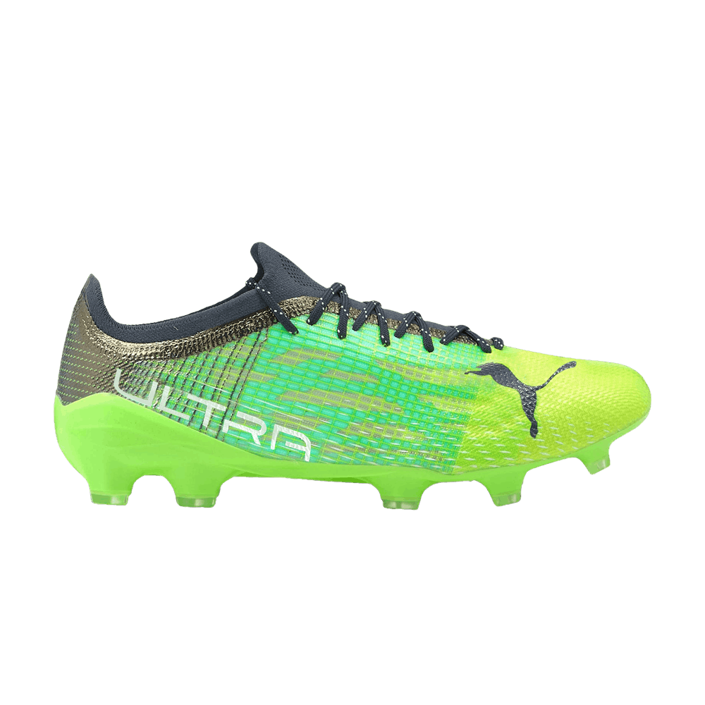 Кроссовки Puma Ultra 1.3 FG AG 'Green Glare'