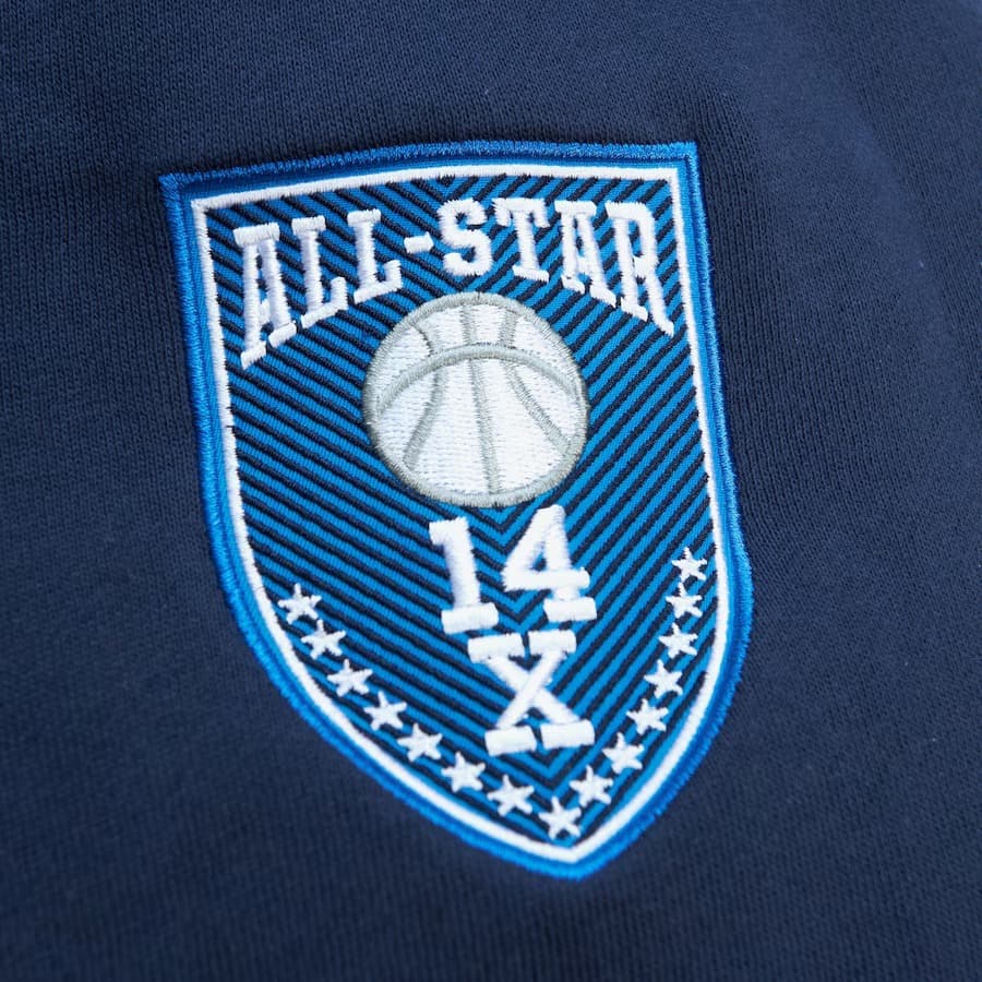 Худи Mitchell & Ness Dirk Nowitzki Navy Dallas Mavericks 2023 Naismith Basketball Hall Of Fame Name & Number Pullover Hoodie