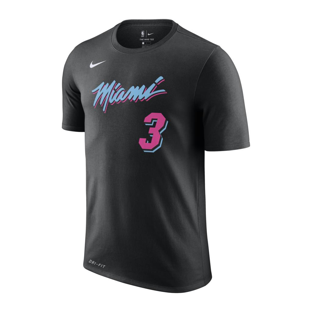 Футболка 2018-19 Wade Miami Heat Vice Nights Tee