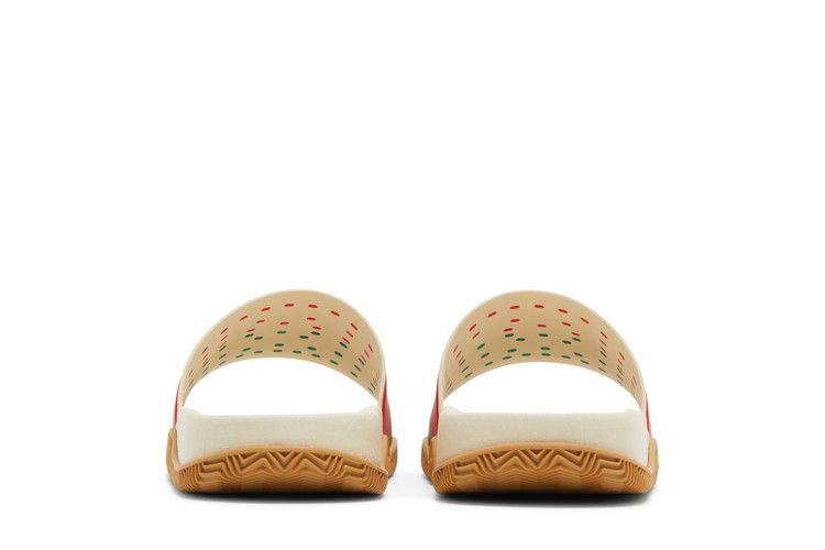 Кроссовки Gucci Slide 'Interlocking G - Orange Green'
