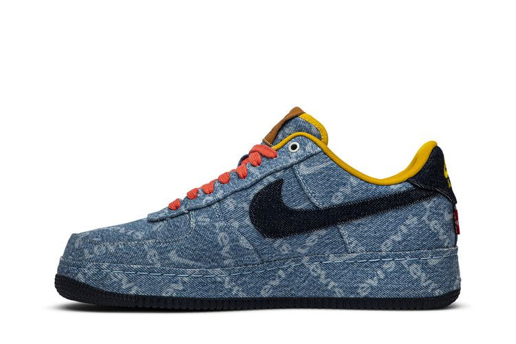 Кроссовки Levi's x Nike By You x Air Force 1 Low 'Exclusive Denim'