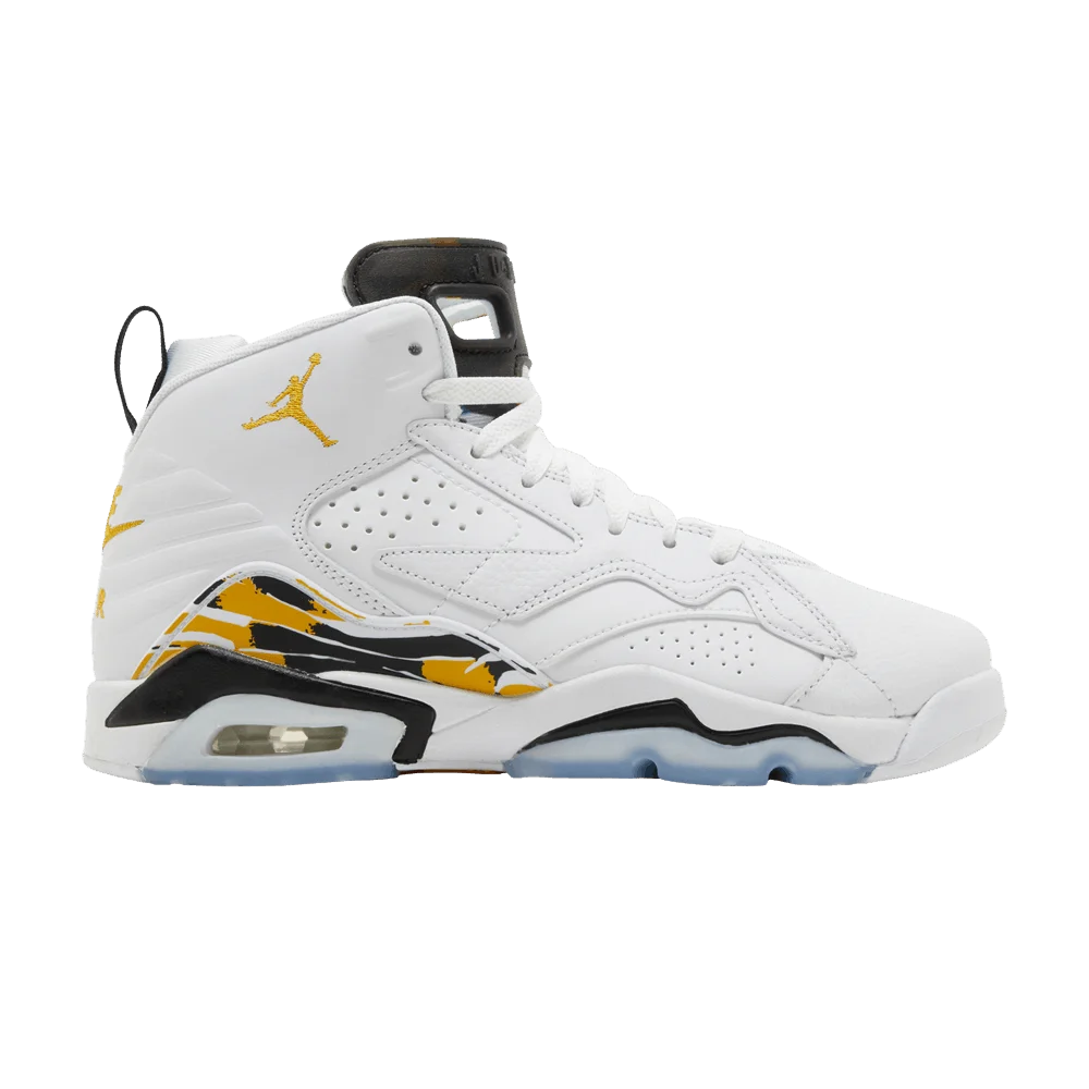 Кроссовки Air Jordan MVP GS 'White Yellow Ochre'