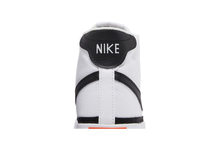 Nike Wmns Court Legacy Canvas Mid 'White Black'