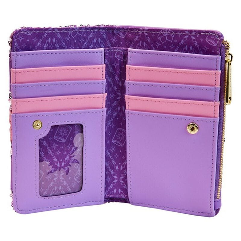 Rapunzel-Sequin-Glow-Flap-Wallet-7