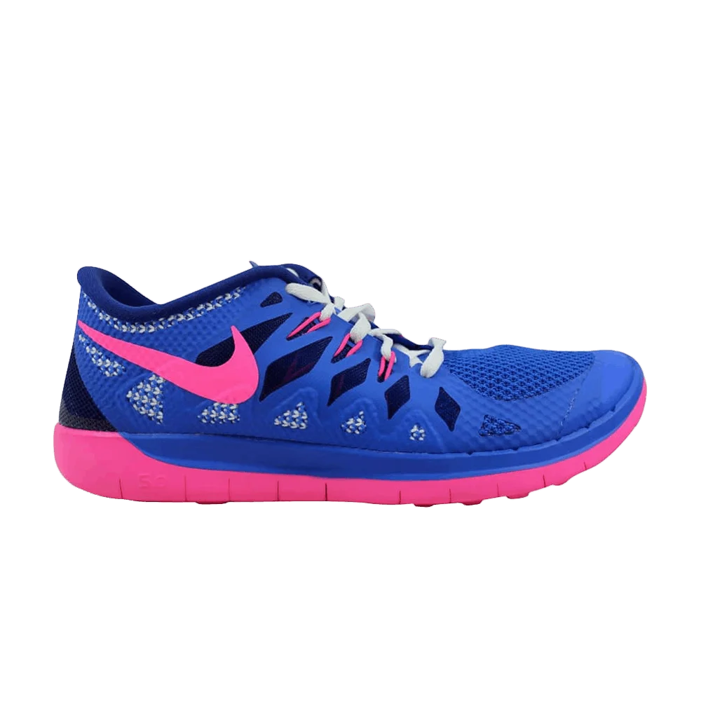 Krossovki-Nike-Free-5.0-GS-Hyper-Cobalt