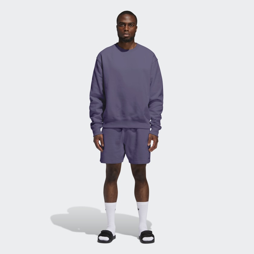 Свитшот adidas Pharrell Williams Basics Crewneck Sweatshirt Tech Purple