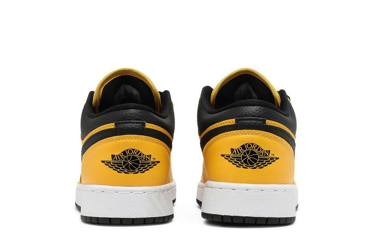 Кроссовки Air Jordan 1 Low GS 'University Gold Black'