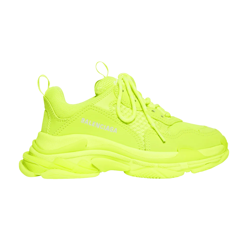 Krossovki-Balenciaga-Triple-S-Sneaker-Kids-Fluo-Yellow