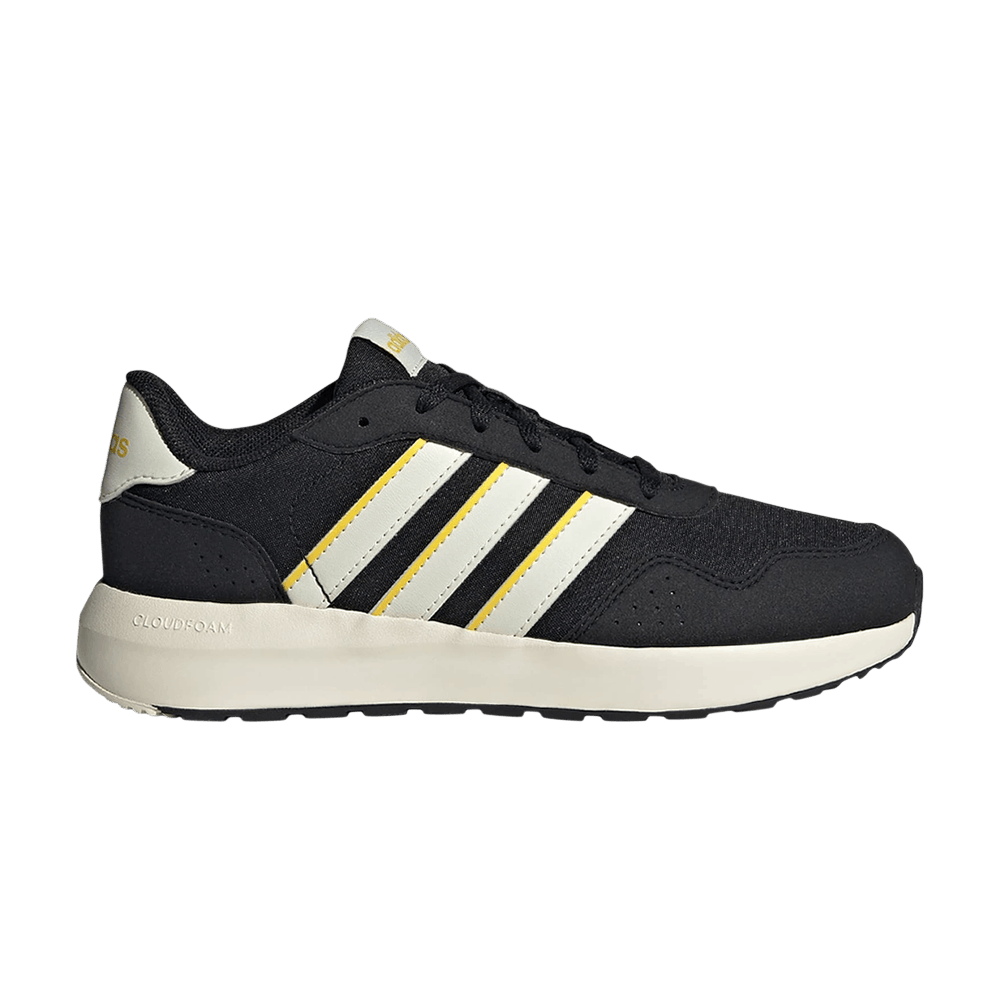 Кроссовки Adidas Run 60s J 'Black Off White Yellow'