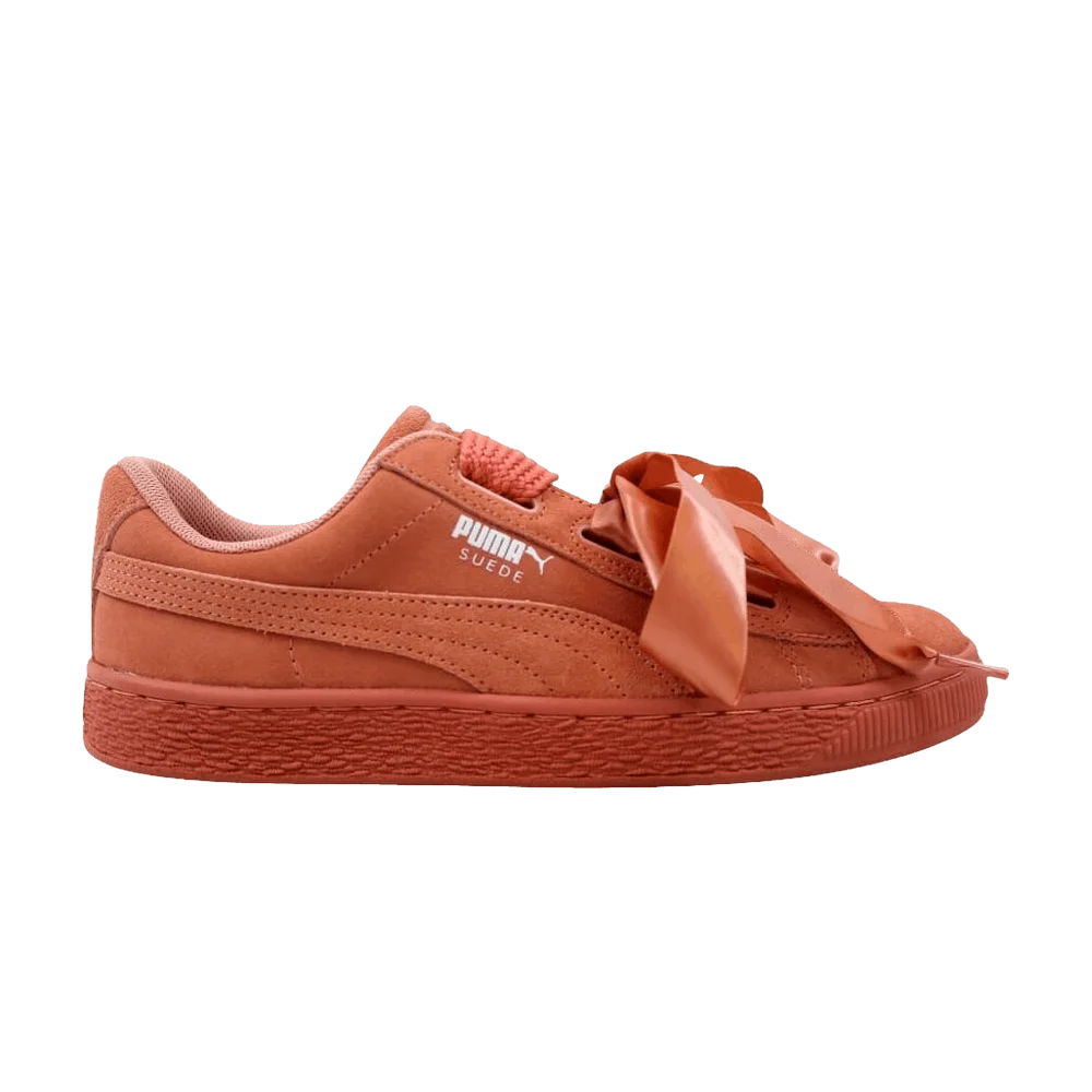Кроссовки Puma Suede Heart Jr 'Desert Flower'