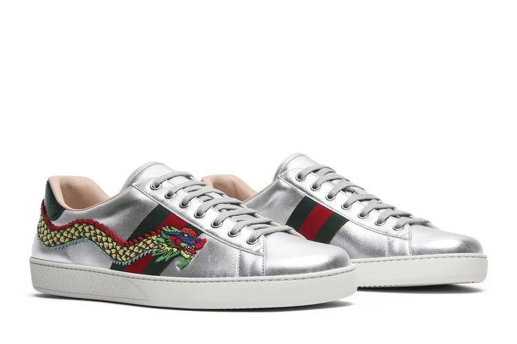 Krossovki-Gucci-Ace-Embroidered-Silver-Dragon-7